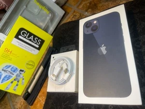 Apple iPhone 13 (128gb) Midnight Blue (A2482) Read Diagnostic: BRAND-NEW/ SEALED - Picture 1 of 11