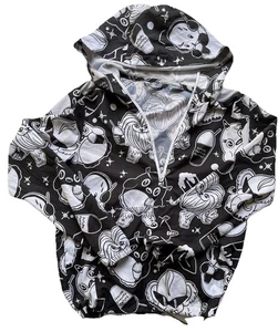 Future Fantasy Delight Jacke Slurpzone Anorak Kapuze Windbreaker Packable XS - Bild 1 von 12
