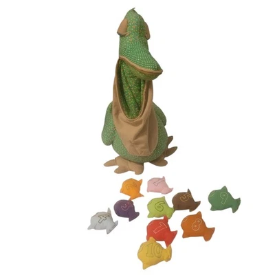 Vtg 80's Butterick 227 STUFFED PELICAN COUNTING TOY ANIMAL Hand Sewn - Image 1 of 4