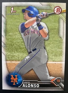 Bowman Draft 2016 Pete Alonso #BD-92 New York Mets 1st Bowman - Imagen 1 de 1