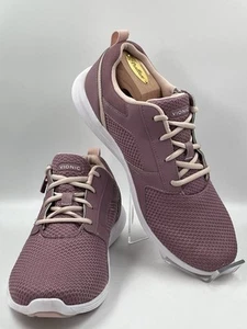 Vionic Mesh Schnürschuhe mit Reißverschlussdetail - Lyla Größe 11M rosa/mauve Wandern - Bild 1 von 15