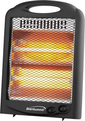 Brentwood Appliances 600 vatios calentador de espacio portátil, tamaño único, negro Foto 1 de 4