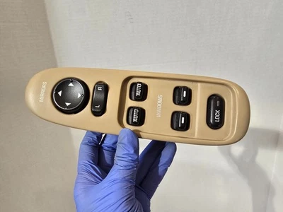 Interruptor de ventana maestra del lado del conductor Buick Lesabre LH 2000-05 OEM 25654433 bronceado A185 Foto 1 de 4