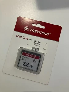 Transcend CFast 2.0 722I Super MLC Industrial 32GB TS32GCFX722I - Picture 1 of 4