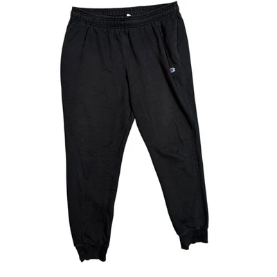 Pantalones deportivos Champion negros algodón XL Foto 1 de 4