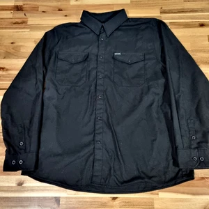 Camisa abotonada Dixxon Flannel Company The Outlaw 2020 negra para hombre talla 2XL - Imagen 1 de 14
