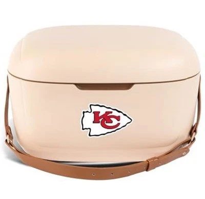 Comparar @ $105 Memory Company Licenciado Equipo NFL Logo Retro Cooler KC Chiefs  Foto 1 de 2
