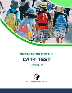 CAT4 Test Preparation - Level A (Ages 7-10) - Full Test Practice - Picture 1 of 1