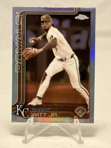 2025 Topps Chrome Bobby Witt Jr. #93 Sepia Refractor Kansas City Royals - Picture 1 of 2