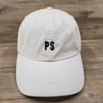 PS Hat Cap Strap Back The 21st Edition Fahrenheit White Cotton Initials Logo Adj - Image 1 of 4
