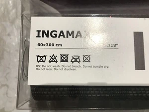 IKEA INGAMAJ Flächenvorhang, gewebt grau 24 x 118" NEU IM KARTON ANSEHEN!!!! - Bild 1 von 4