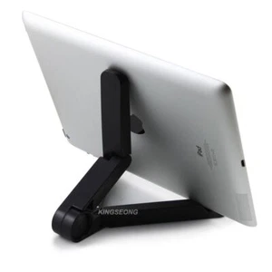 Foldable Tablet Desktop Mount Stand Holder For IPhone iPad Handy Phone Universal - Picture 1 of 2