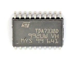 1 piece TDA7338D | STEREO DECODER | Vcc 10.5V | Icc 20mA | 19KHz SC NOTCH FILTER - Picture 1 of 5