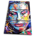 Abstract Colourful Female Salon Fashion TREBLE TOILE murale ART Photo Print