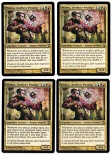 Mishra, Artificer Prodigy 4x x4 PLAYSET 2006 Time Spiral Rare MTG NM Actual Pics