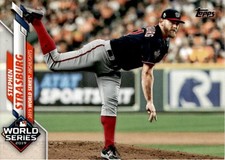 2020 Topps Series 1 Baseball [BB1] #76 Stephen Strasburg - Washington Nationals 