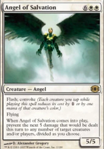 Angel of Salvation ~ Moderately Played Future Sight MTG Magic UltimateMTG White  - Image 1 of 1