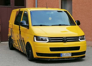 SCHEINWERFER für VW T5 BUS TRANSPORTER MULTIVAN FACELIFT 09-15 LAUFBLINKER JY - Bild 1 von 6