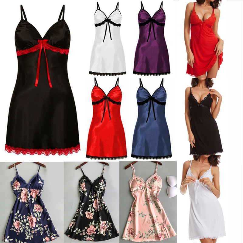 Camicia Da Notte Donna In Cotone Morbido - Scollo A V, Orlo Ondulato, Perfetta Per L'Estate