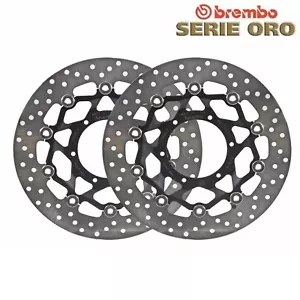 Honda 600 CBR F 2011 2012 2013 Par de Discos de Freno Delantero Brembo Serie Oro - Imagen 1 de 1