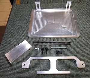 Ford Mustang 1987-1993 Billet Aluminum Battery Tray NEW ITEM  - Picture 1 of 7