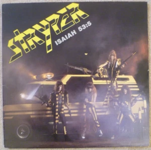 Stryper Soldiers Under Command 1986 UK Vinyl LP MFN 72 VG+/VG+ Great Audio - Picture 1 of 5