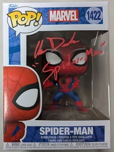 CHRIS DANIELS signed SPIDERMAN FUNKO POP Stuntman 1,2,3, Autogramm JSA COA rot - Bild 1 von 2