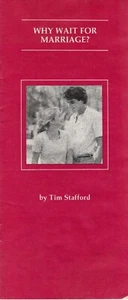WHY WAIT FOR MARRIAGE TIM STAFFORD FOCUS ON THE FAMILY BOOKLET - Picture 1 of 4