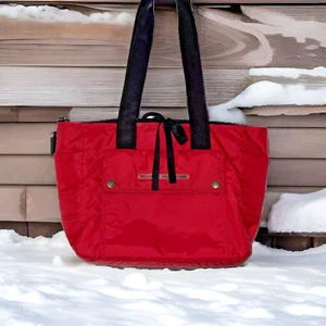 Bolso de Mano Polo Sport Rojo Polo de Ralph Lauren Talla Mediana De Colección Y2K - Imagen 1 de 12