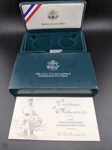 US MINT - 1995 Civil War Battlefield Commemorative - DISPLAY BOX (NO COINS) - Picture 1 of 1