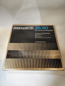 Maxell UD 35-90 7" Reel to Reel Tape - 1800ft/550m - NEW IN BOX Shrink Wrapped!! - Picture 1 of 3