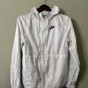 Weißer Nike Running Windbreaker Damen Größe Extra Small - Bild 1 von 9