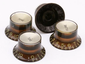 Refl.Heads Ltd.Edt Black'n'Gold Goldface Tinted Numbers (4) fits US/CTS Pots  - Bild 1 von 3