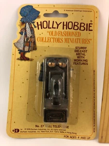 Teléfono de Pared Holly Hobbie Die-Cast Miniaturas Antiguas Nº 27 - Imagen 1 de 3