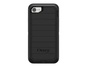 OtterBox Defender Pro Series Robuste Schutzhülle für iPhone SE, 8/7 SCHWARZ - Bild 1 von 3