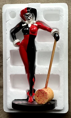 DC DIRECT Cubierta Niñas Harley Quinn Estatua 3476/8000 Serie Adam Hughes Nueva en Caja Foto 1 de 4
