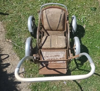 Ancienne Poussette Pour Poupée? Jouets Ancien A Restaurer  - Photo 1/4