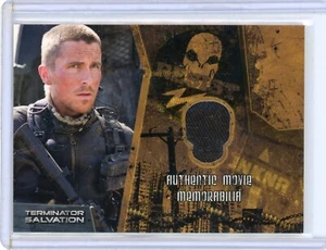 CHRISTIAN BALE as J CONNOR 2009 TOPPS TERMINATOR SALVATION MOVIE COMBAT FATIGUES - Picture 1 of 2