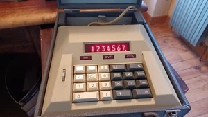CALCULATRICE CONTEX D11 CALCULATOR VINTAGE 1971 FONCTIONNE - Afbeelding 1 van 4