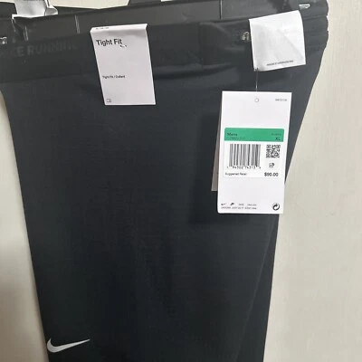 Medias para correr Nike Phenom Dri-FIT para hombre talla XL negras $90 nuevas con etiquetas #CZ8823-010 Foto 1 de 2