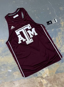 Adidas Running Team Texas A&M Pro Elite Singlet Women’s Large Aggies - Picture 1 of 8