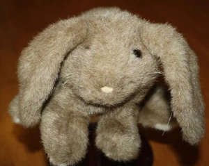 Folkmanis Brown Lop-Eared Bunny Rabbit Plush Full Body Hand Puppet Toy 10" - Picture 1 of 5