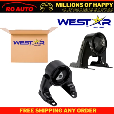 Front Left & Right Motor Mount 2PCS Set for 2006, 2007-2010 Hummer H3 3.5/3.7L - Image 1 of 4