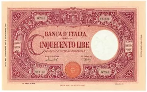 045) Lire 500 Barbetti Medusa1950 ( Copia-Riproduzione) - Foto 1 di 2