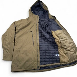 The North Face ThermoBall Eco Snow Triclimate Herren 2XL Jacke 3-in-1 grau khaki - Bild 1 von 18