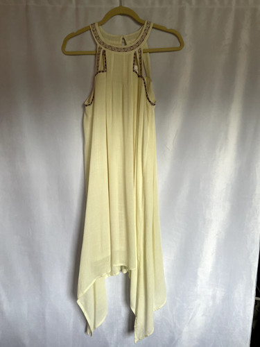 OFF WHITE L LOVE ABITO DA DONNA BIANCO SPENTO TAGLIA: PICCOLO NUOVO CON ETICHETTE