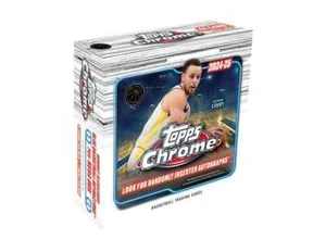 Mega caja de baloncesto cromada Topps 2024-25 - Imagen 1 de 1