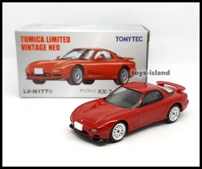 Tomica Limited Vintage NEO LV-N177c MAZDA Efini RX-7 Type R-S 95 1/64 TOMYTEC - Image 1 of 4