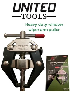 Heavy Duty Windscreen Wiper Arm Puller Swivel Mounted Bearing Adjustable Arms - Picture 1 of 3