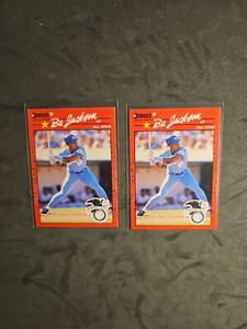 1990 Donruss Bo Jackson #650 All Star Baseball Card Kansas City Royals Lot